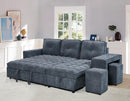 Milton Pull Out Sofa Bed - Reversible Chaise - Lifestyle Furniture