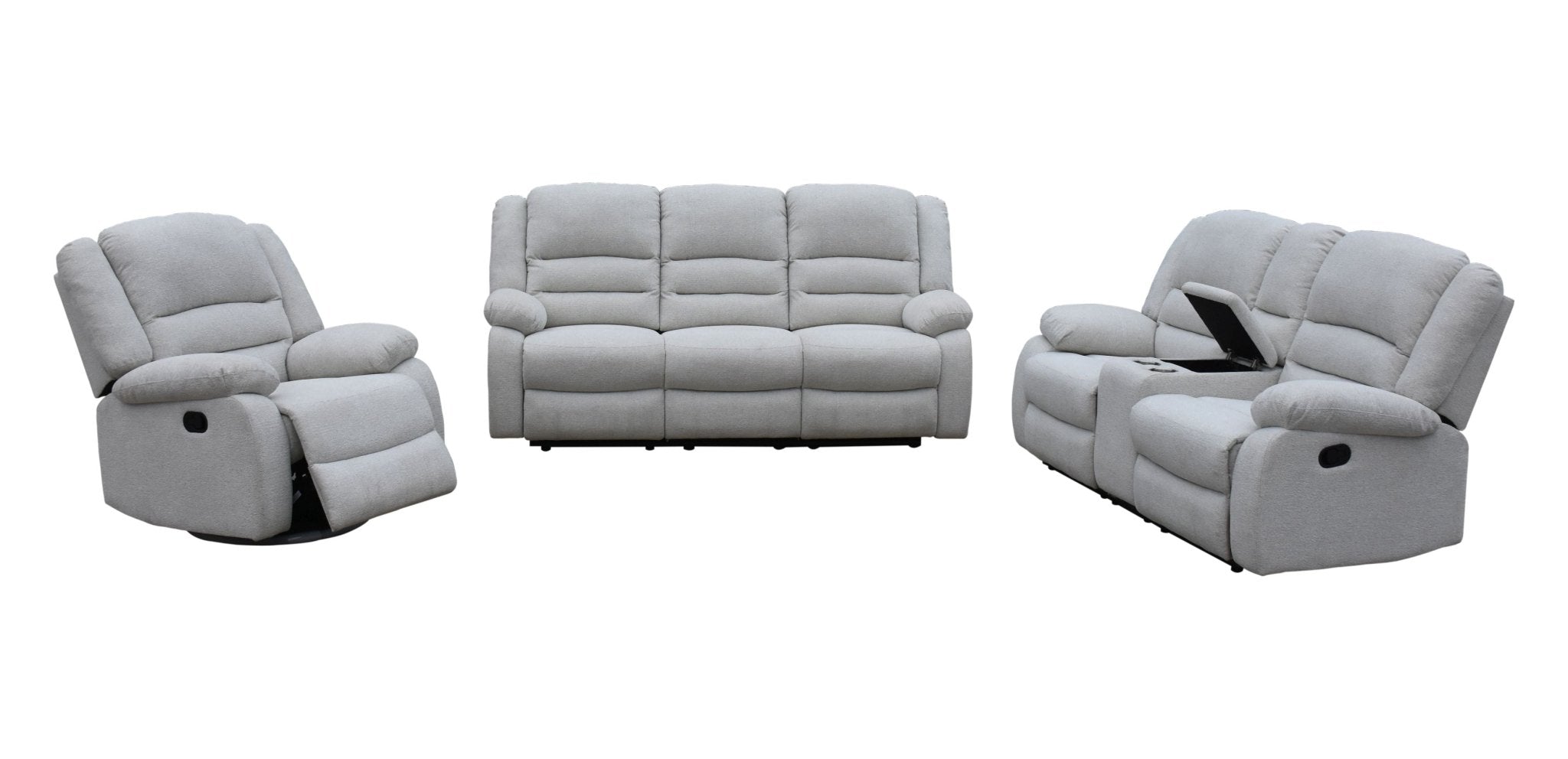 Misty 3 - Piece Recliner Sofa Set - Lifestyle Furniture