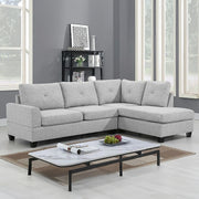 Pavia Sectional Sofa Reversible Chaise - Beige