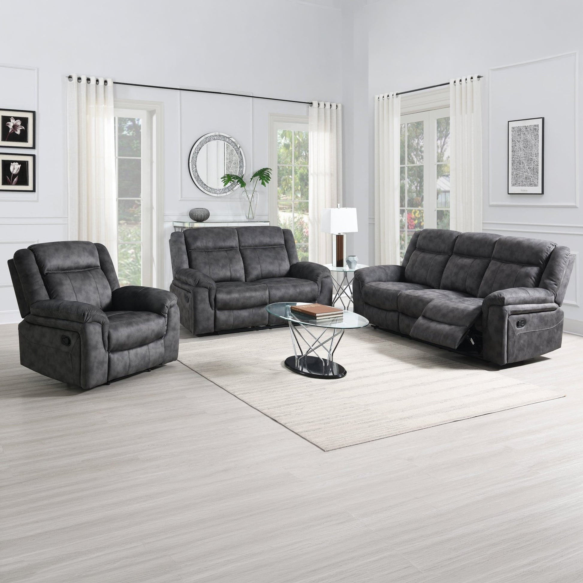 Pelican 3-Piece Recliner Sofa Set