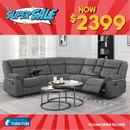 Pelican Corner Recliner Sofa - Lifestyle Furniture
