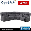 Pelican Corner Recliner Sofa - Lifestyle Furniture