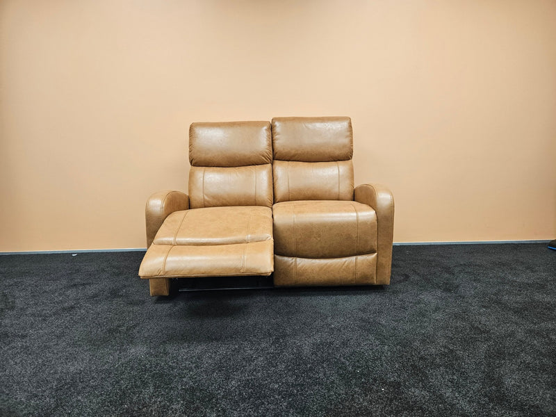 Potter 2 - Seater Recliner - Brown - Lifestyle Furniture