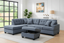 Rolland Sectional Sofa with Ottoman - Lifestyle Furniture