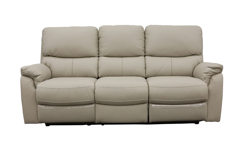 Salvador 3 Seater Recliner - Beige - Lifestyle Furniture