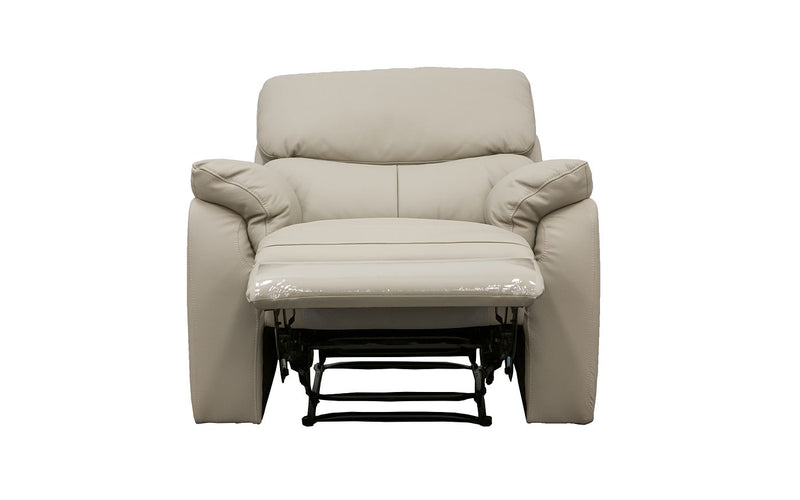 Salvador Beige Single Seater Recliner Chair - Lifestyle Furniture