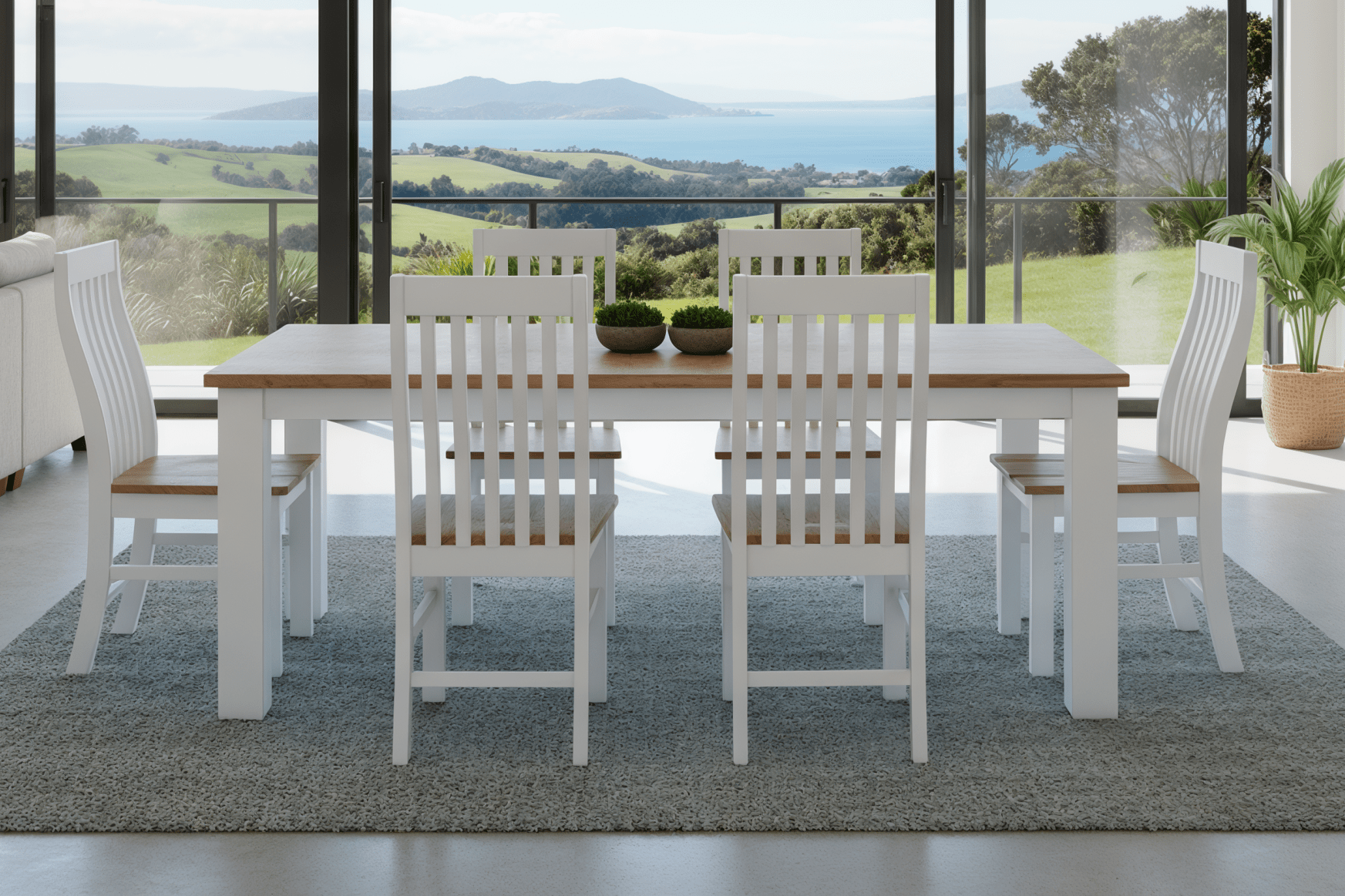 Santo 7 - Piece Dining Set - Lifestyle Furniture