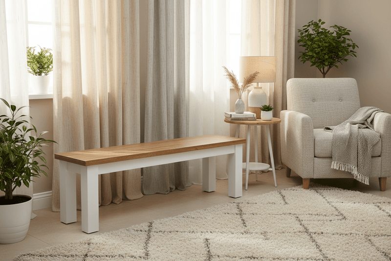 Santo Dining Bench - Lifestyle Furniture