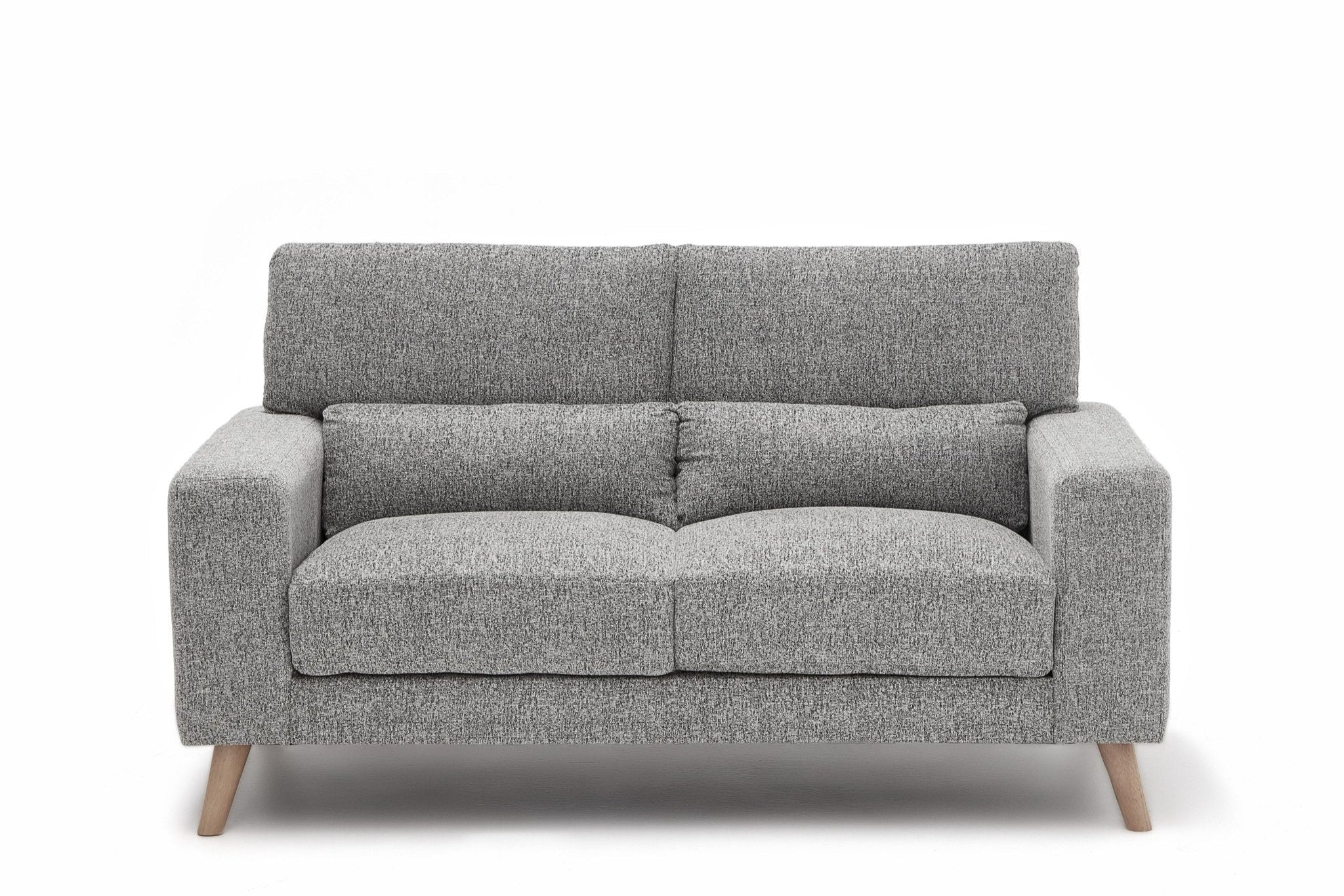 Santro 2 - Seater Sofa - Light Grey - Lifestyle Furniture