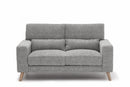 Santro 2 - Seater Sofa - Light Grey - Lifestyle Furniture