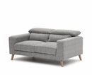 Santro 2 - Seater Sofa - Light Grey - Lifestyle Furniture
