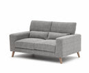 Santro 2 - Seater Sofa - Light Grey - Lifestyle Furniture