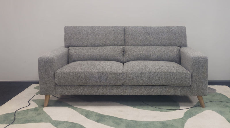 Santro 3 - Seater Sofa - Light Grey - Lifestyle Furniture