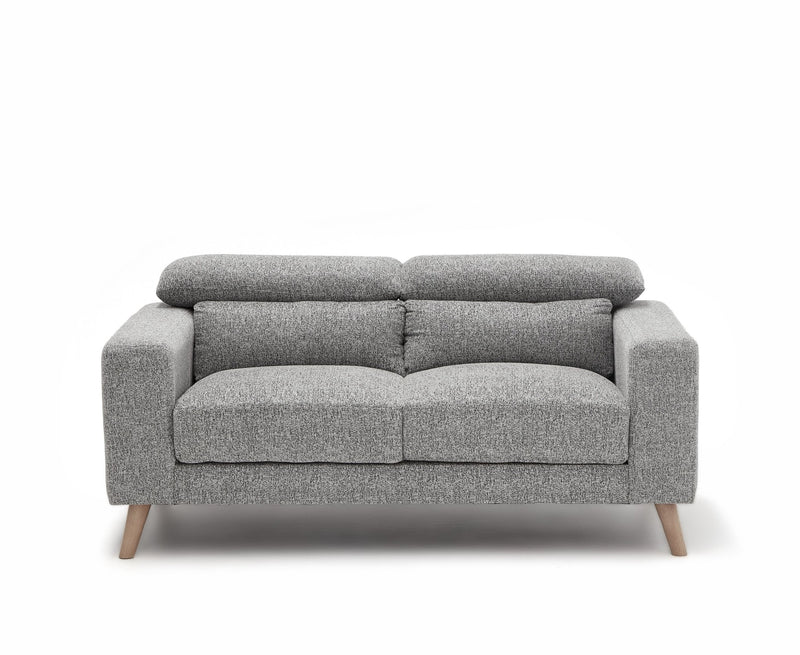 Santro Lounge Suite 3+2 - Light Grey - Lifestyle Furniture