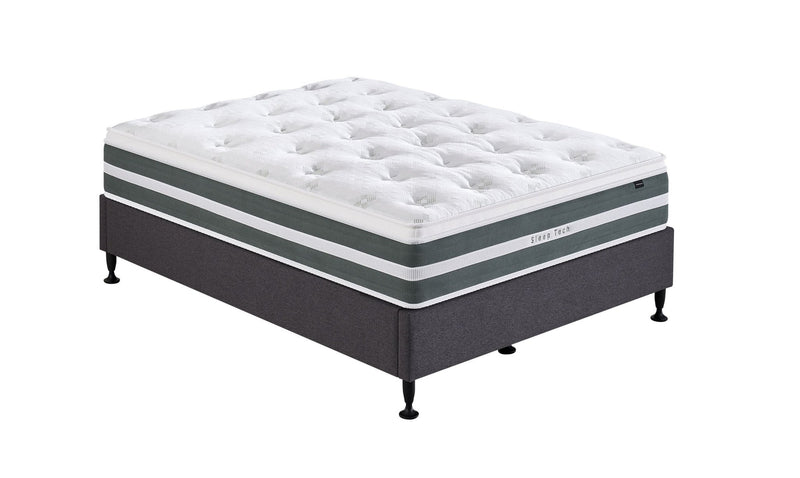 Sleep Tech Premium Gel Bed With Headboard - Lifestyle Furniture