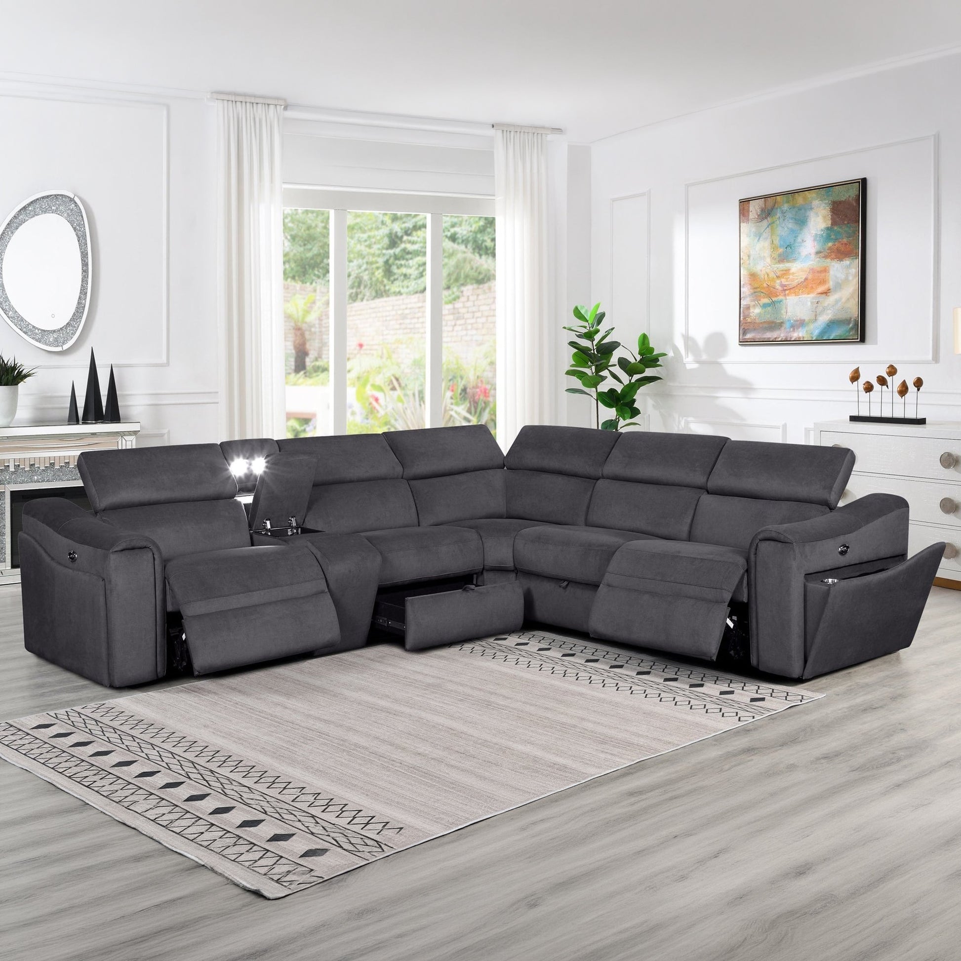 Vantro Electric Corner Recliner