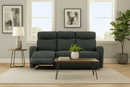 Verona 3 Seater Recliner Sofa - Black - Lifestyle Furniture