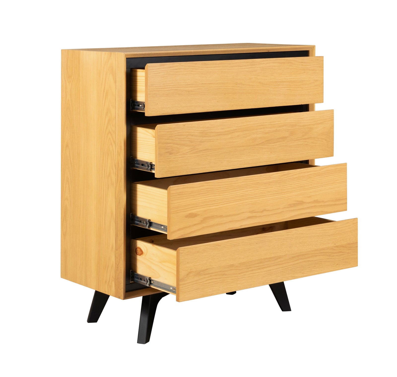 Adelaide Solid Acacia Wood Tallboy Lifestyle Furniture