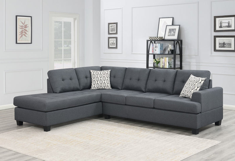 Austin Reversible Corner Fabric Sofa - LIFESTYLE FURNITURE