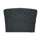 Birmingham Head Board Charcoal - LIFESTYLE FURNITURE