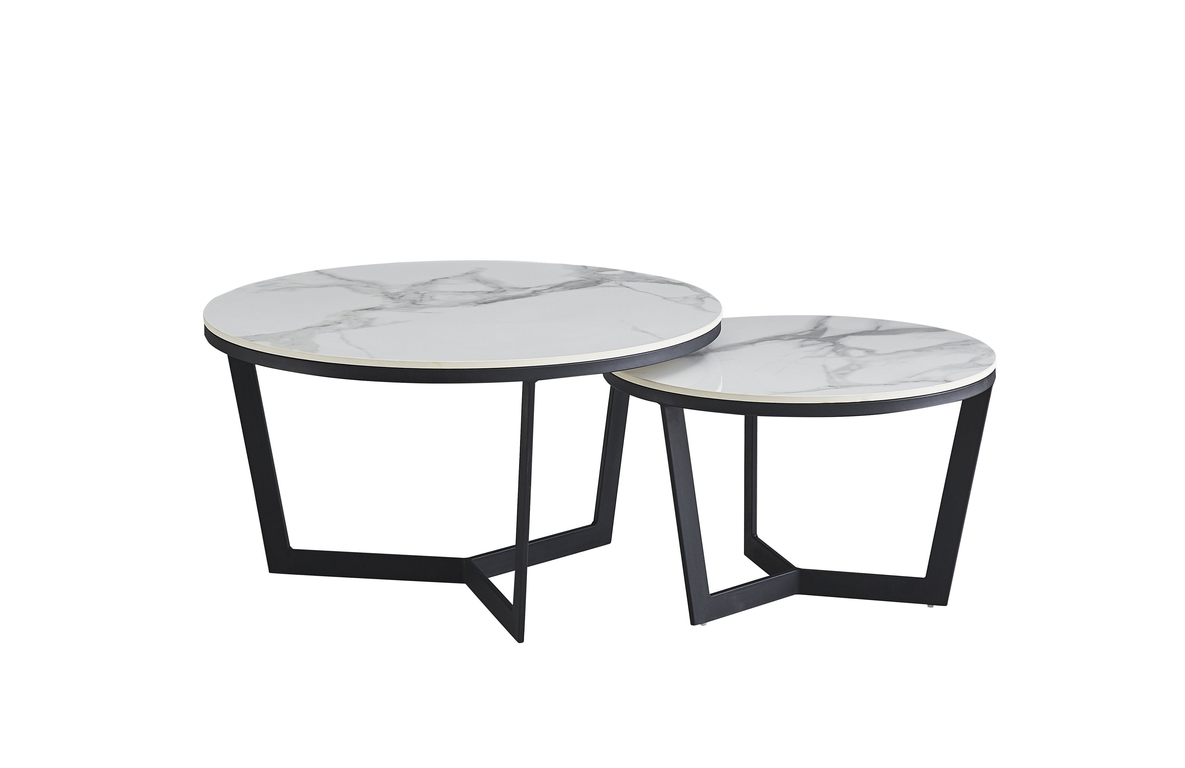 Brizio Coffee Table - Nesting Table - LIFESTYLE FURNITURE