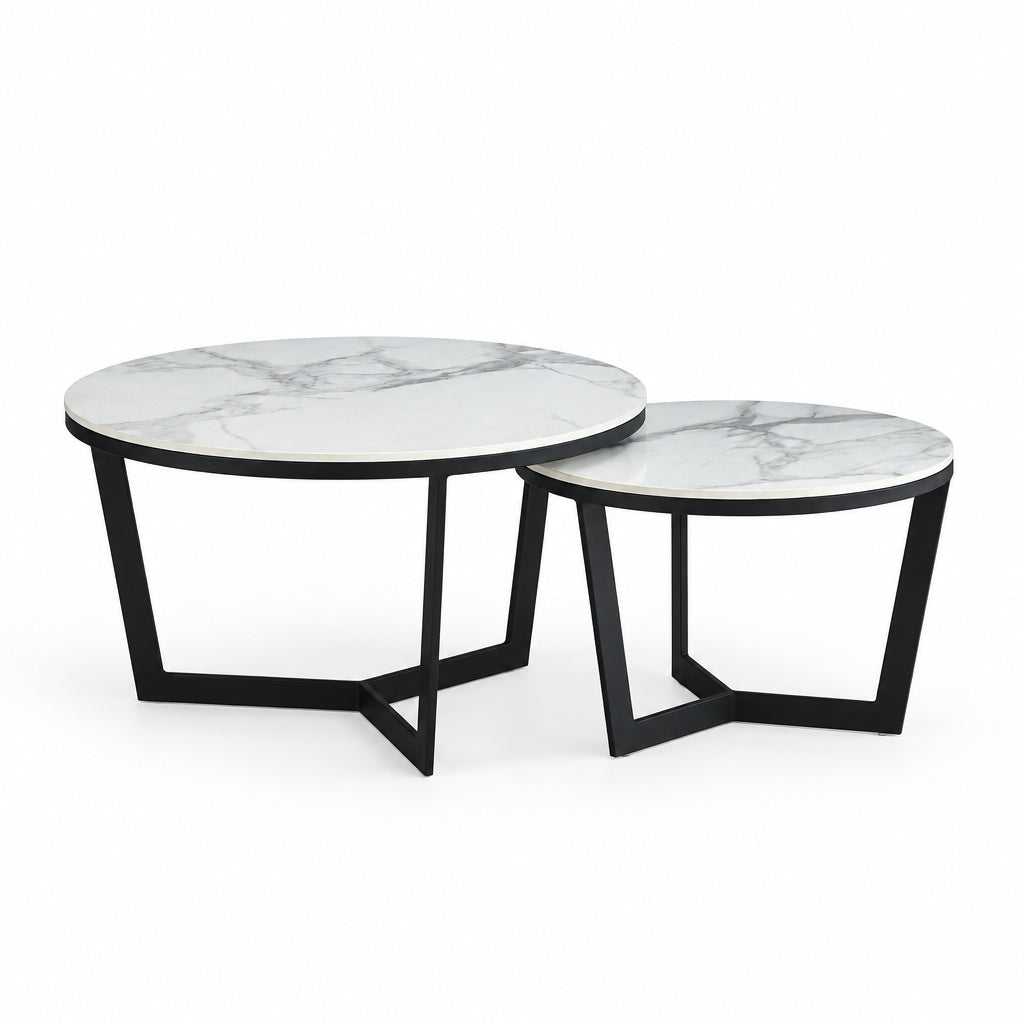 Brizio Coffee Table - Nesting Table - LIFESTYLE FURNITURE
