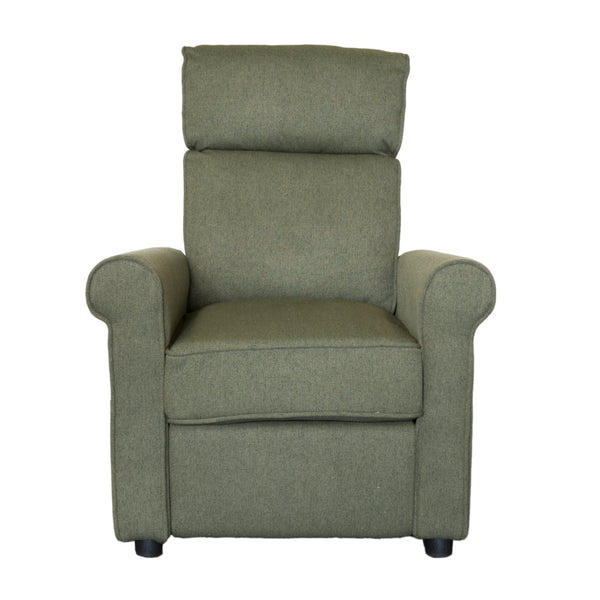 Olive green online recliner