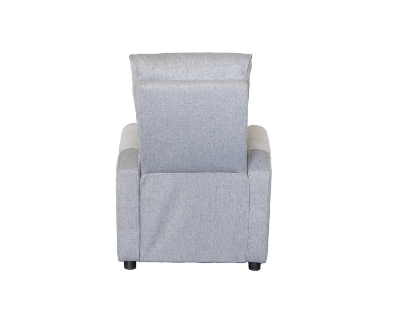 Carter Grey Recliner Chair - LIFESTYLE FURNITURE