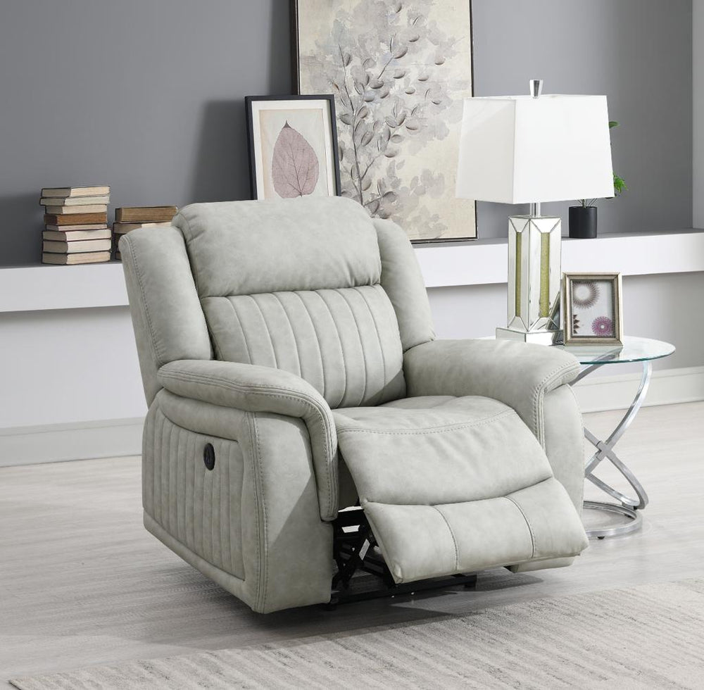 Beige recliner armchair sale