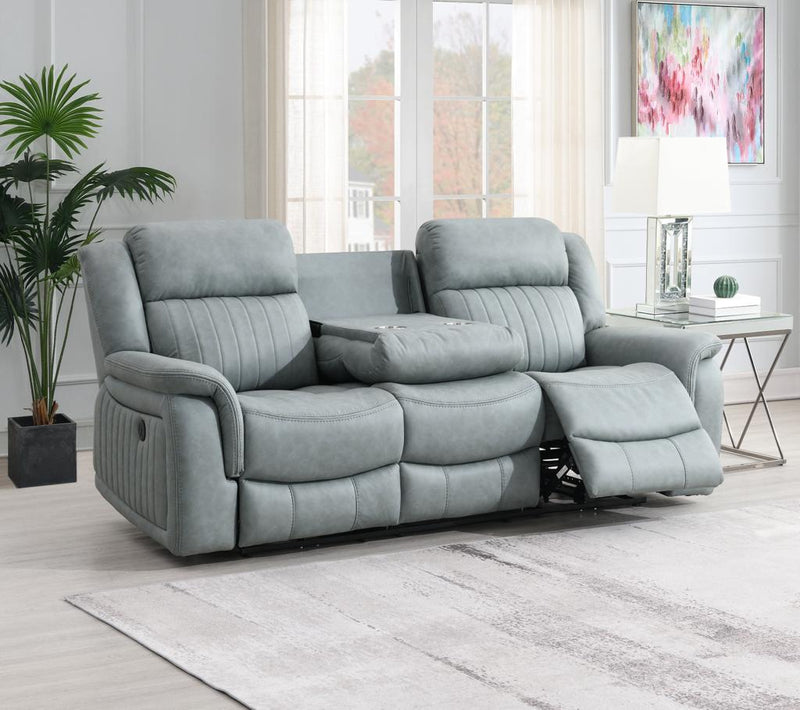 Gavin Grey 3-Seater Electric Recliner Sofa - Lifestyle Furniture