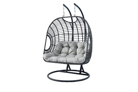 Linden Outdoor Hanging Egg Chair - Lifestyle Furniture
