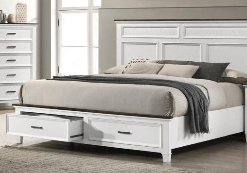 Madison Mindi Wood Queen Bed Frame - LIFESTYLE FURNITURE