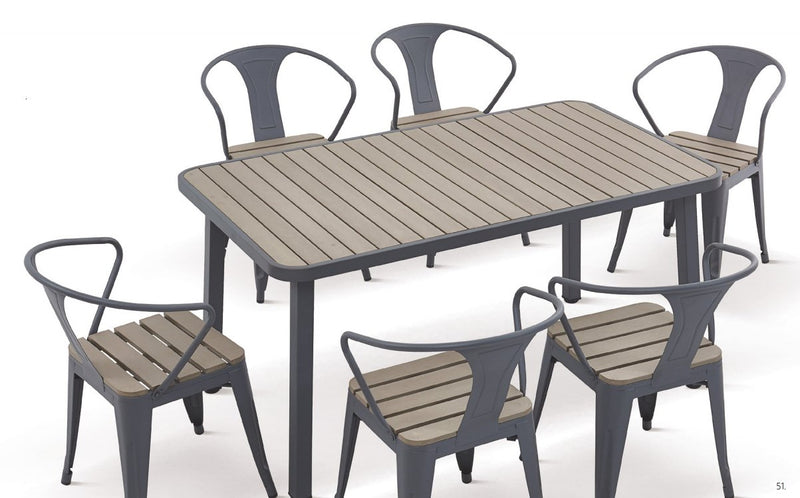 Marigold Outdoor 7 Piece Dining Set - Lifestyle Furniture