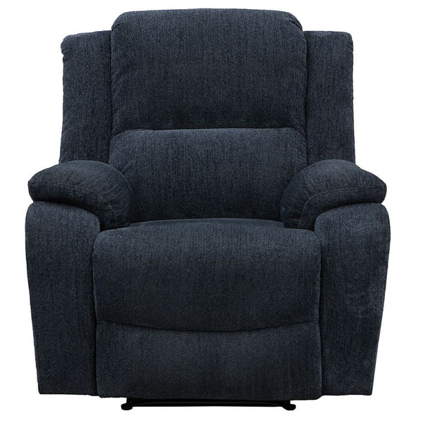 Naples gray rocker outlet recliner