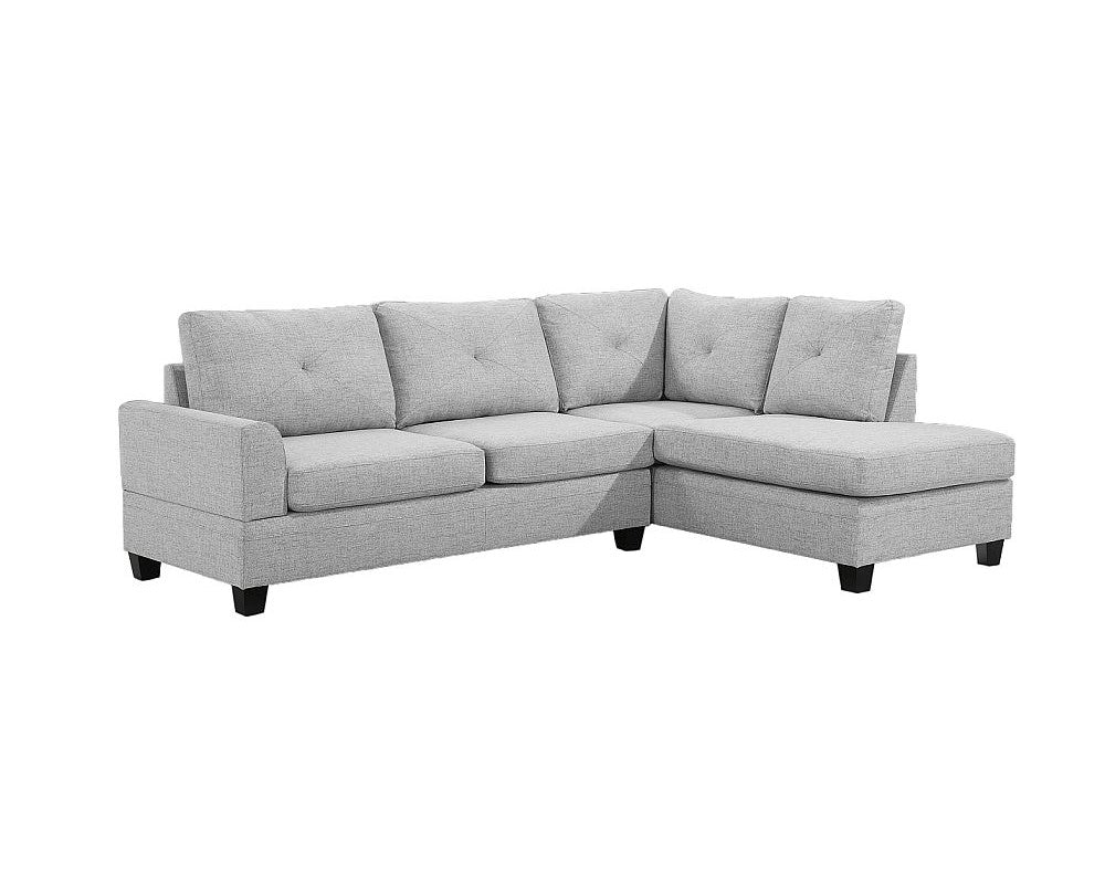 Pavia Beige Reversible Fabric Sofa - LIFESTYLE FURNITURE