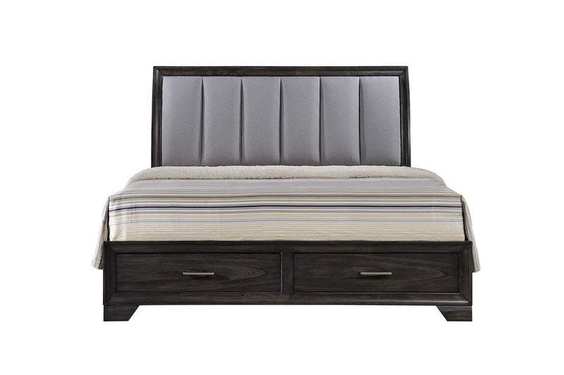 Picton King Size Bed Frame With Drawers - LIFESTYLE FURNITURE
