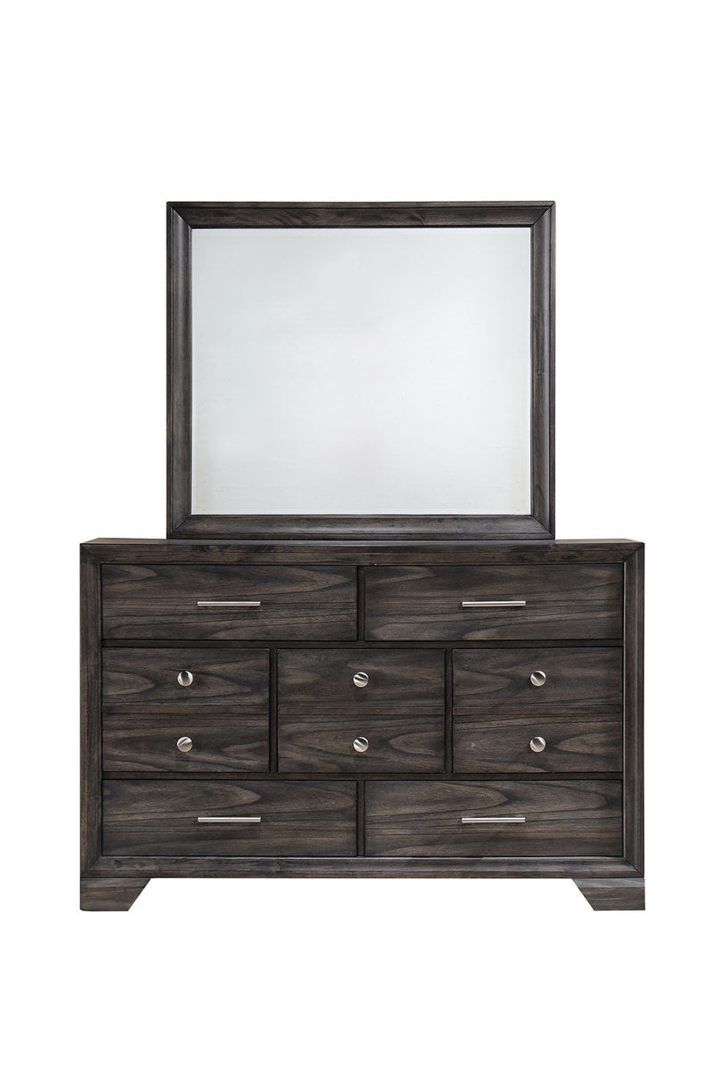 Picton Mindi Wood Dressing Table With Mirror - LIFESTYLE FURNITURE