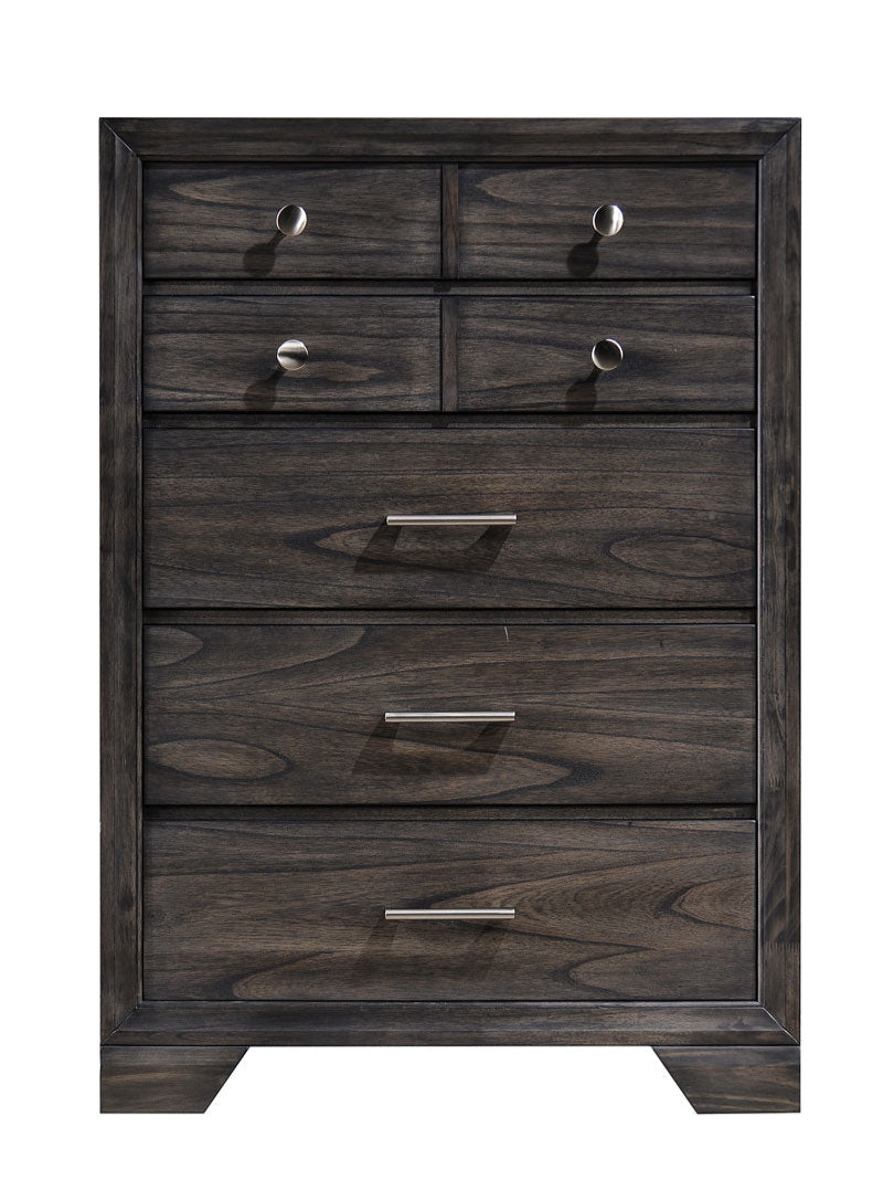 Picton Mindi Wood Tallboy - LIFESTYLE FURNITURE