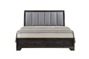 Picton Queen Size Bed Frame With Drawers - LIFESTYLE FURNITURE