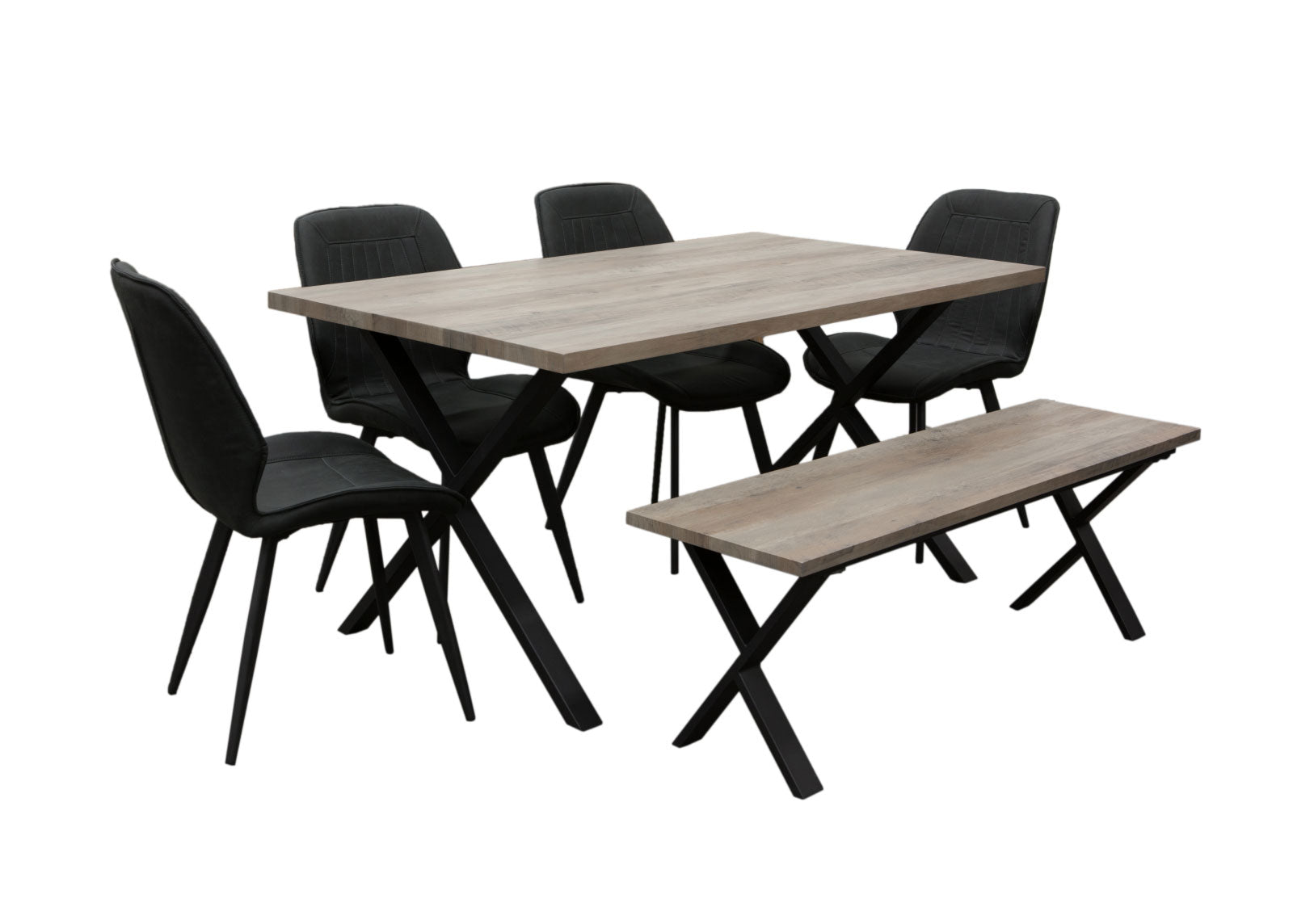 Tex 160 CM Dining Set - LIFESTYLE FURNITURE