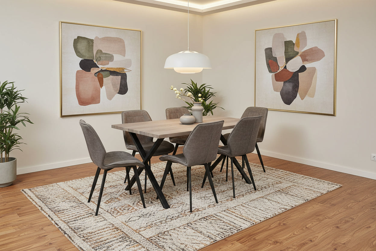 Tex 160 CM Dining Set - LIFESTYLE FURNITURE