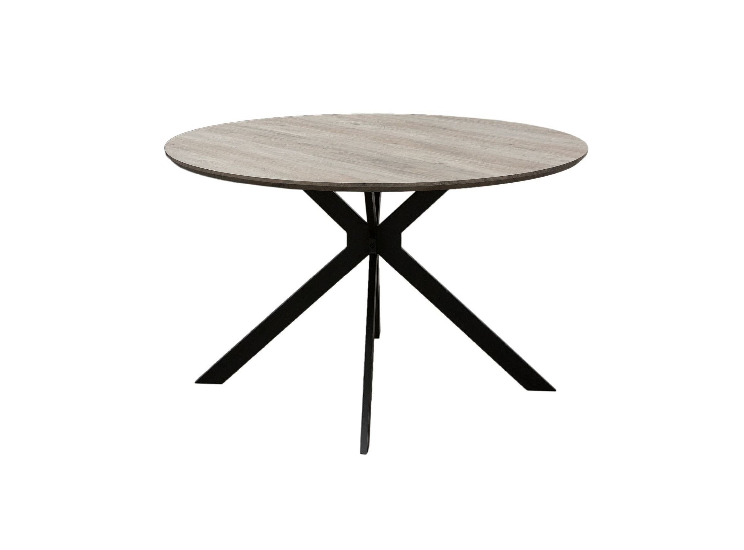 Tex W120 CM Round Dining Table - LIFESTYLE FURNITURE
