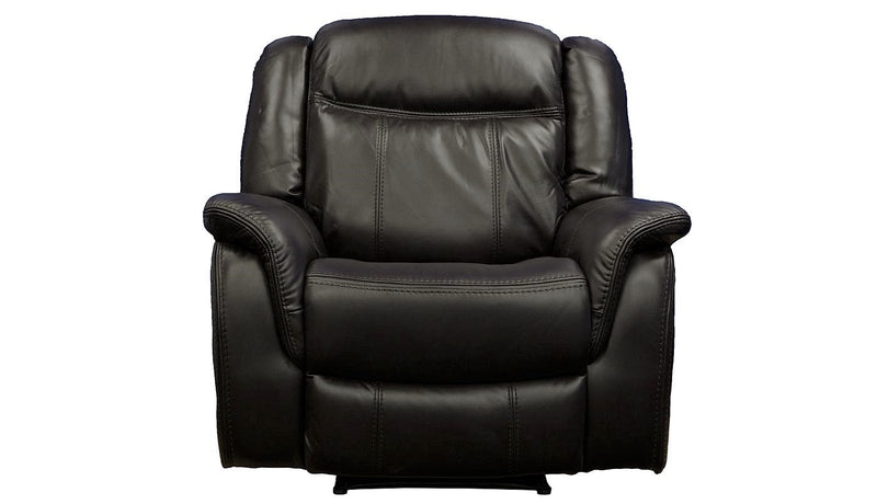 Tulip Brown Single Seater Air Leather Recliner Sofa - LIFESTYLE FURNITURE